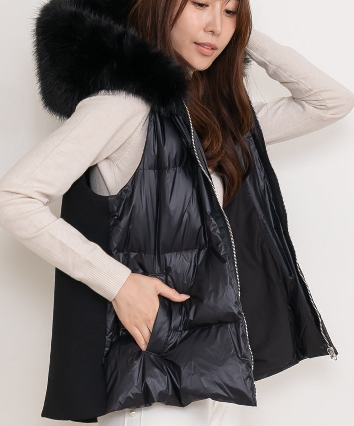 short-length-down-vest
