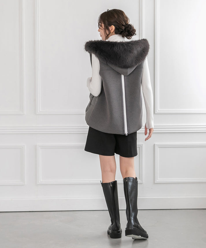 short-length-down-vest