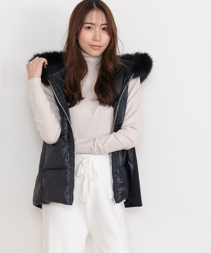 short-length-down-vest