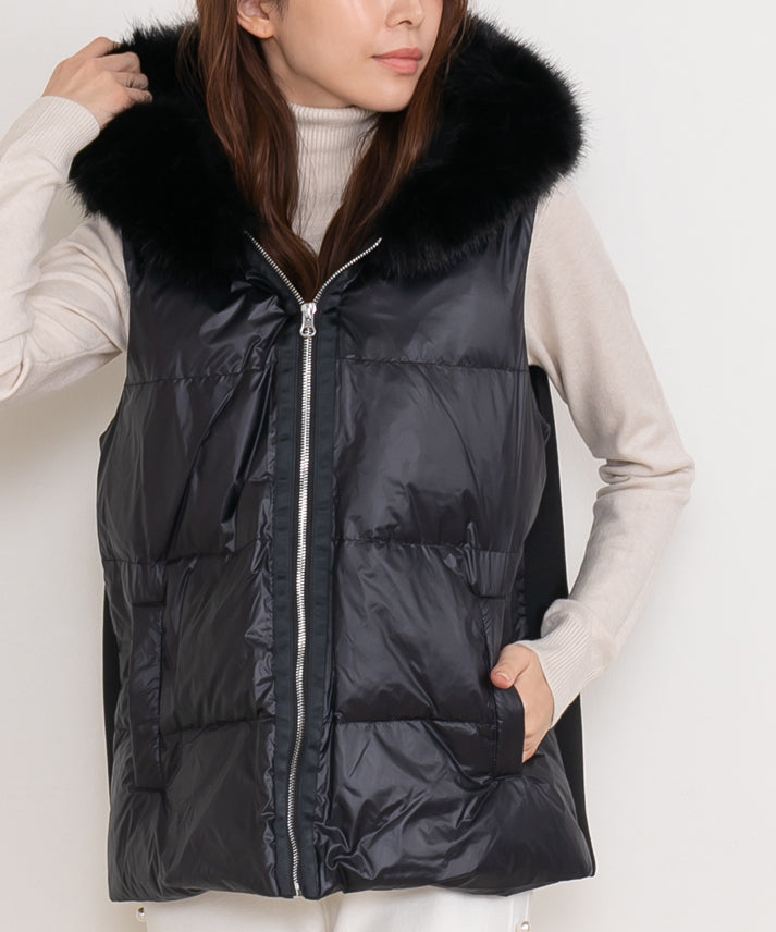short-length-down-vest