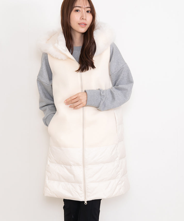 long down vest