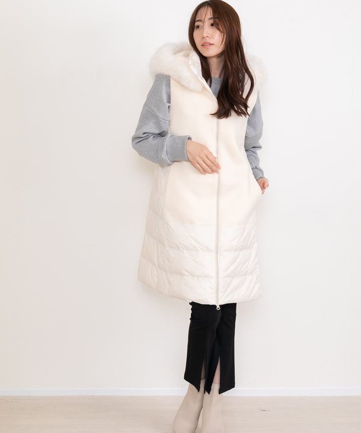 long down vest