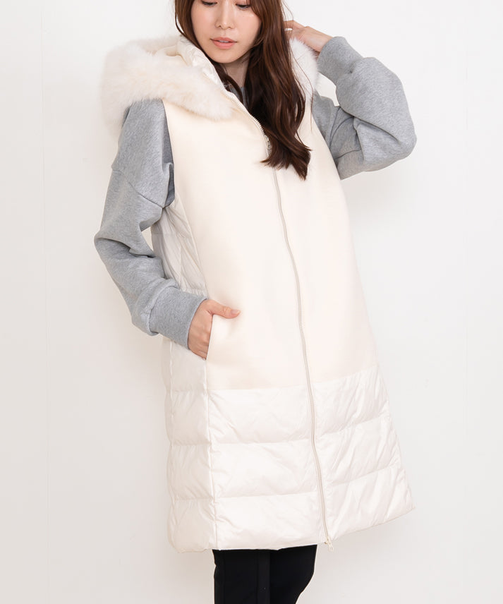 long down vest
