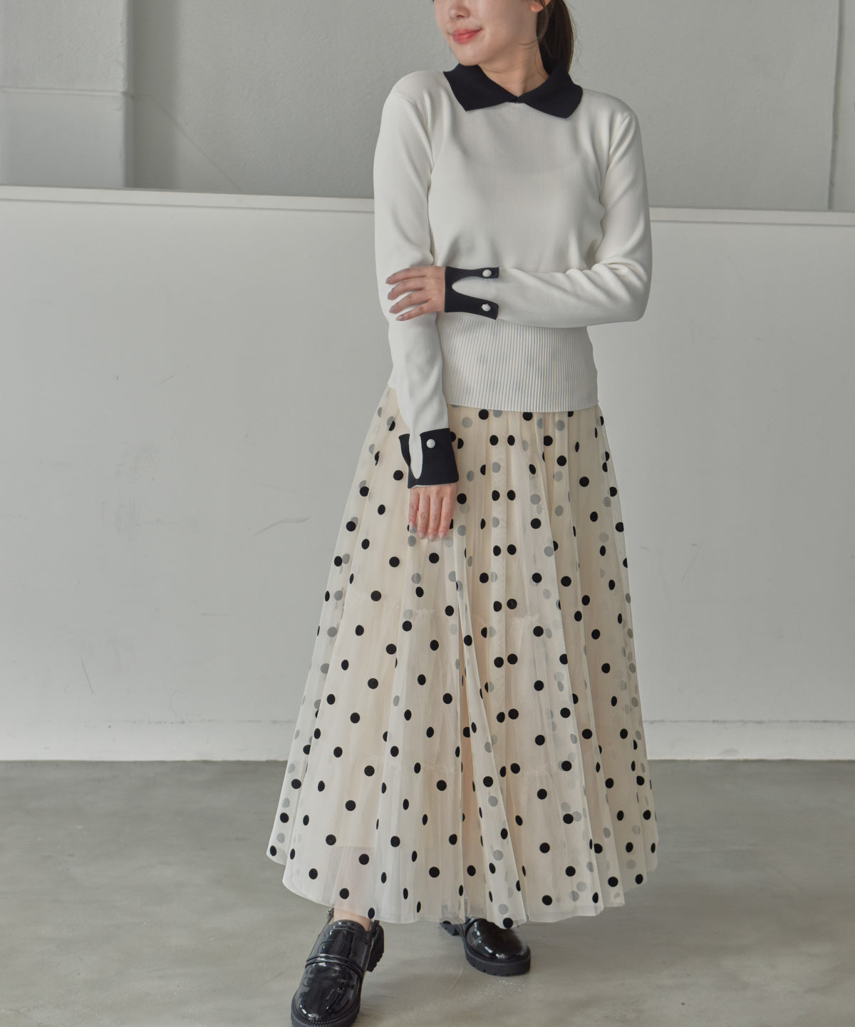 cuffs long sleeve knit