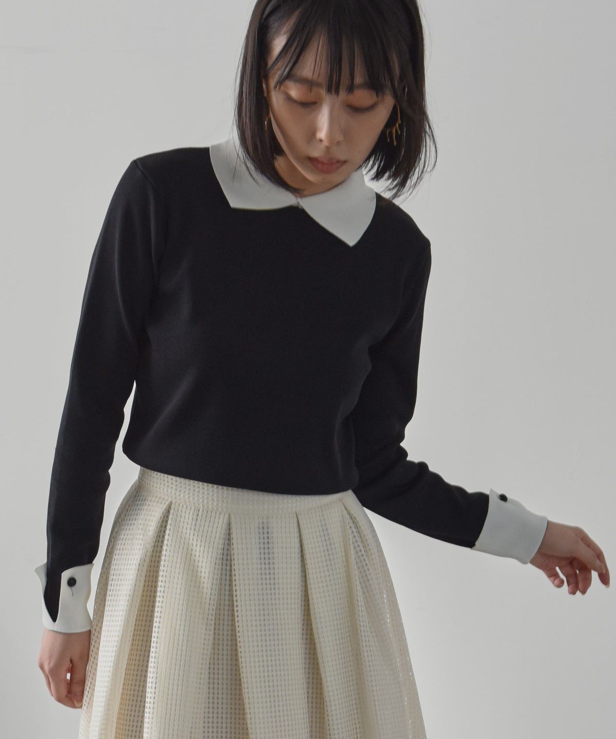 cuffs long sleeve knit
