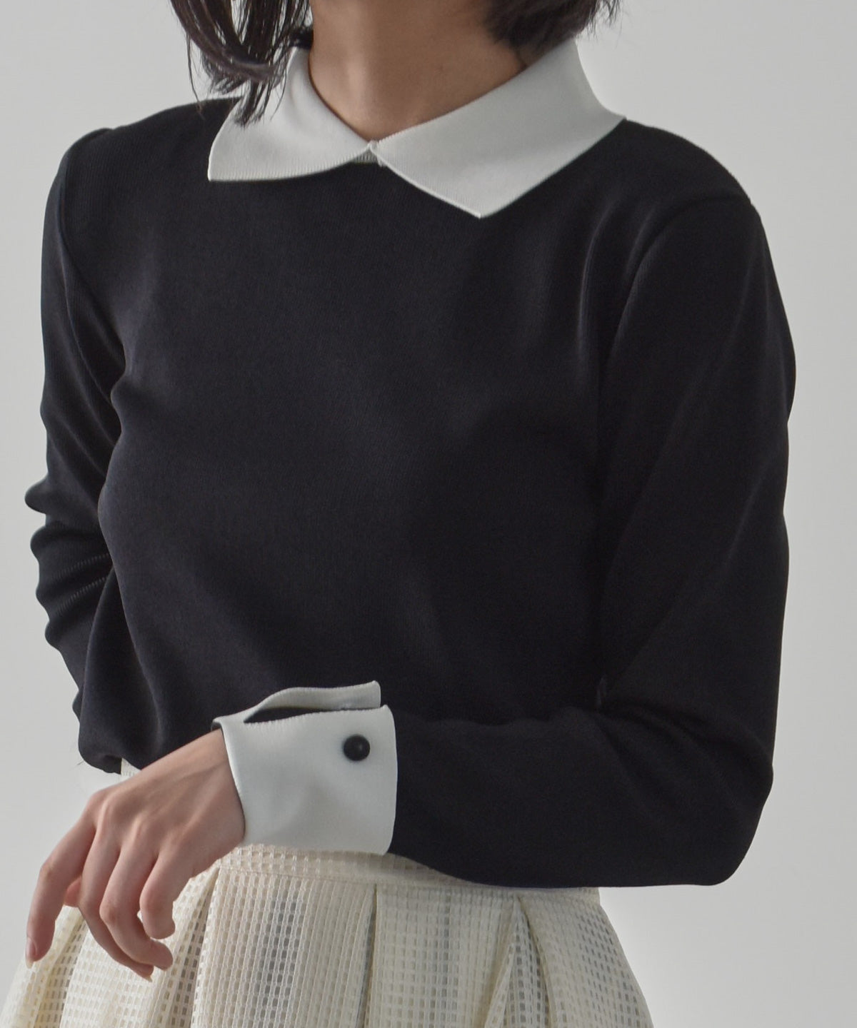 cuffs long sleeve knit