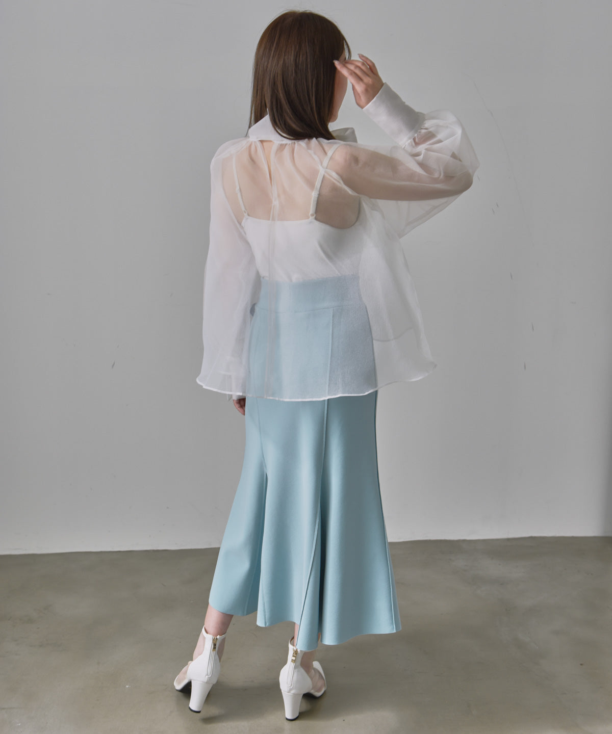 bowtie chiffon blouse