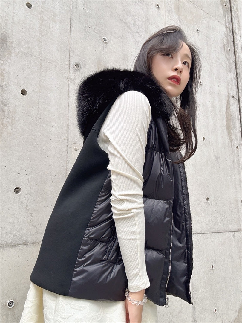 short-length-down-vest