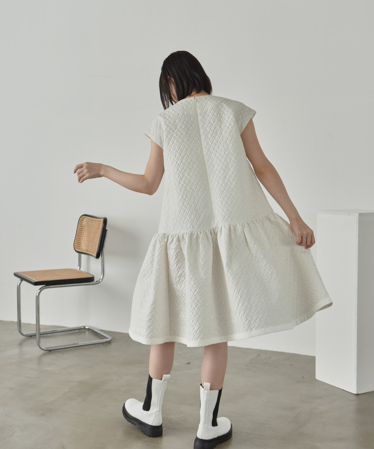 heart bulging one piece