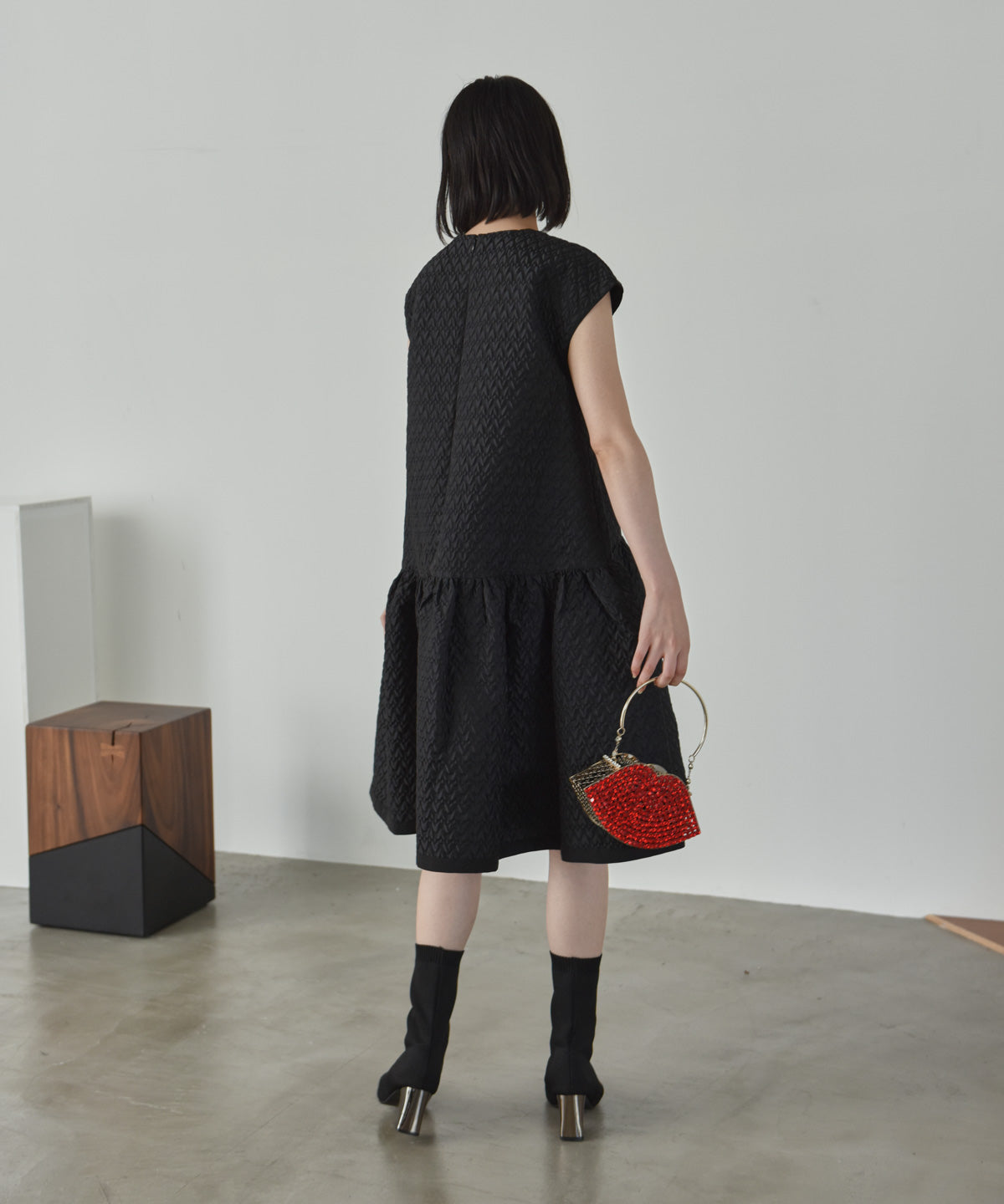 heart bulging one piece