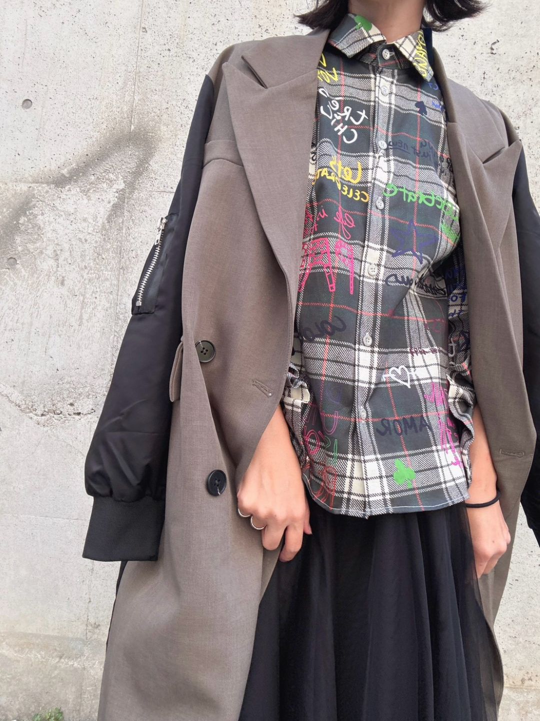 VILAGALLO escoces graffiti shirt