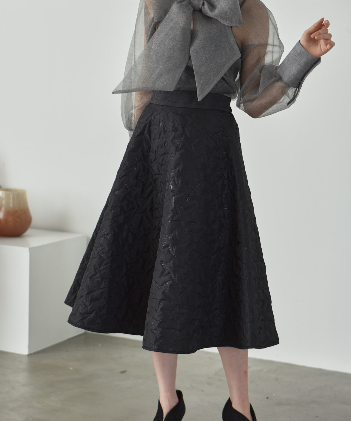 star quilt skirt