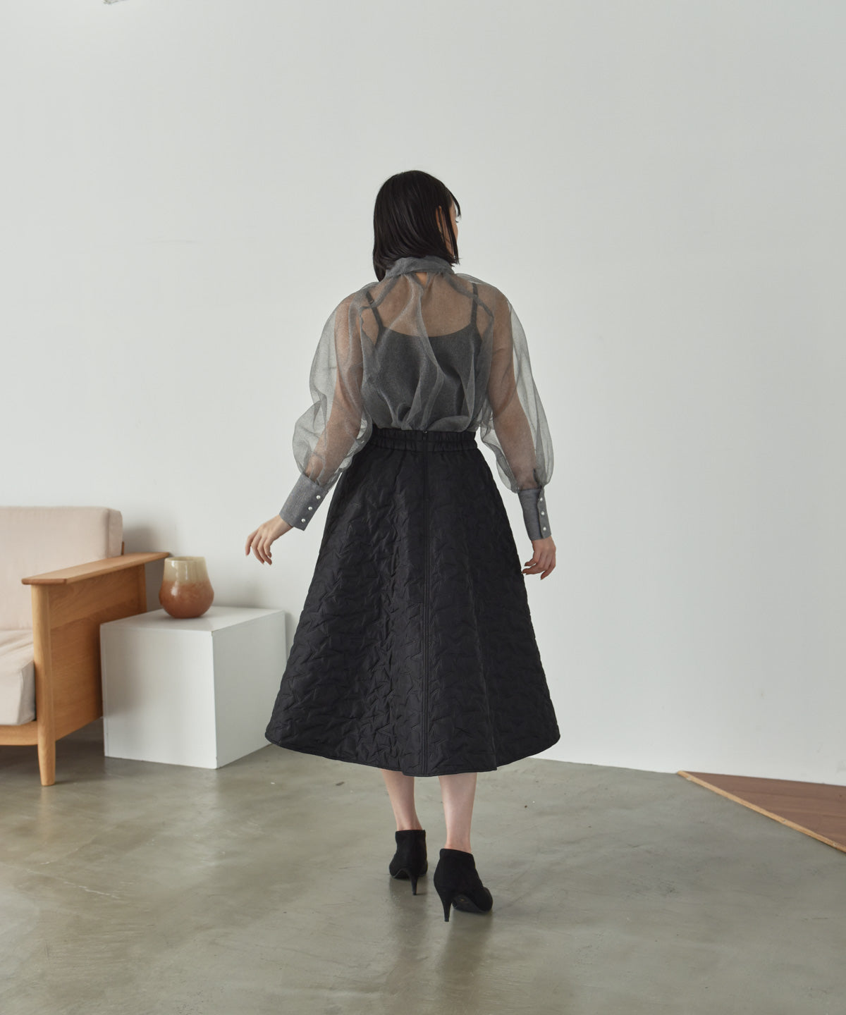 star quilt skirt