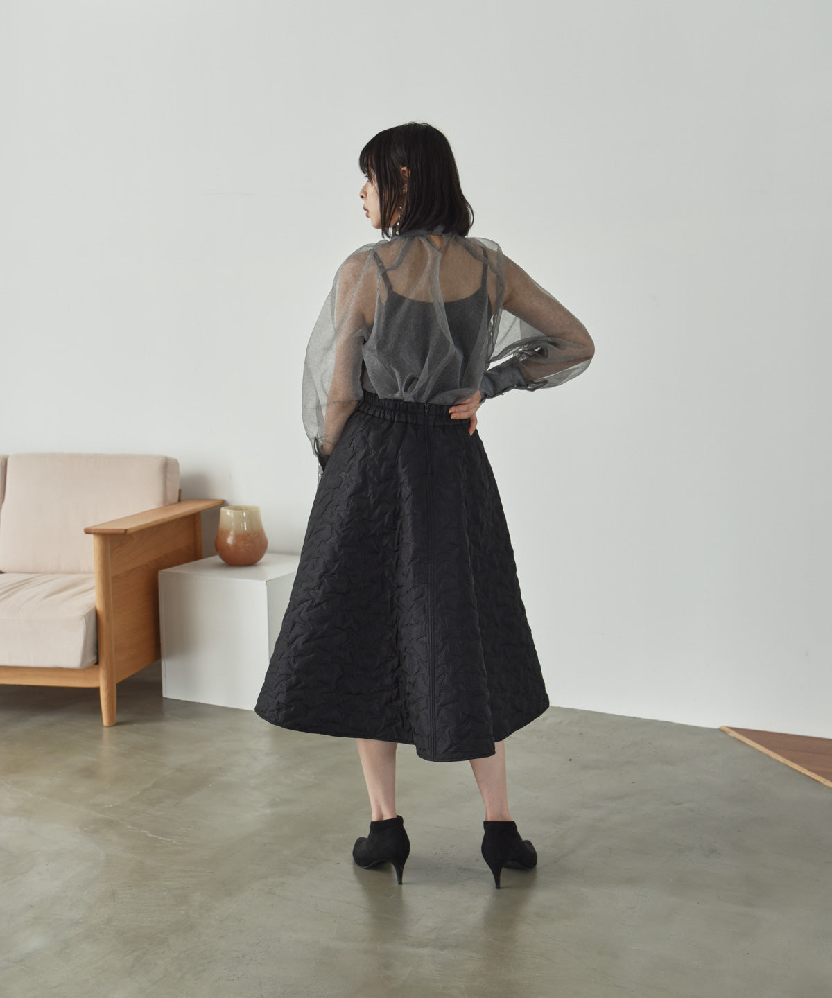 star quilt skirt
