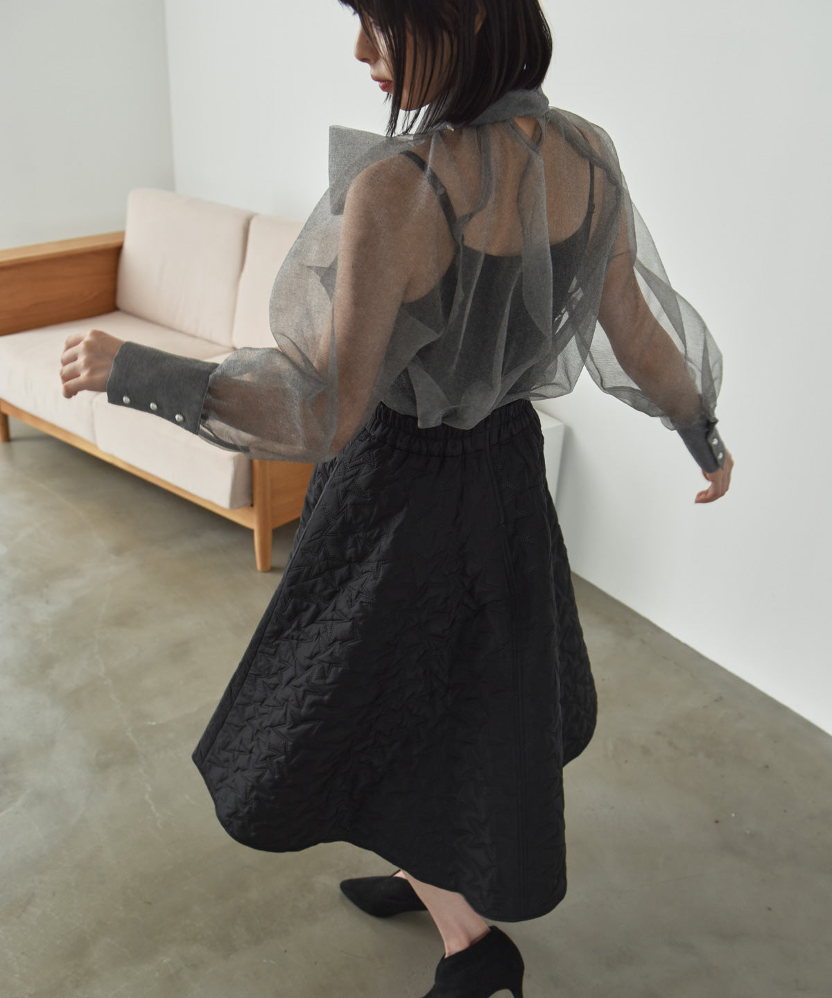 star quilt skirt