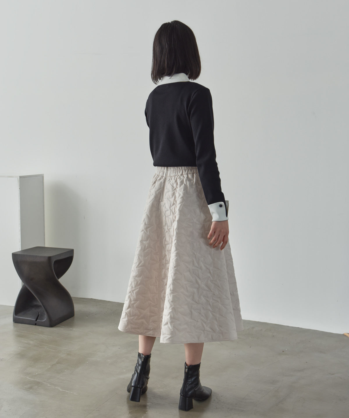 star quilt skirt