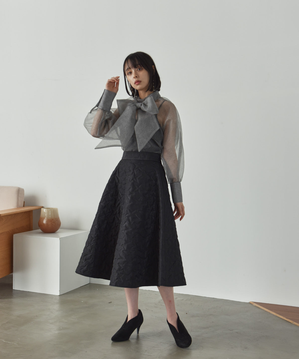 star quilt skirt
