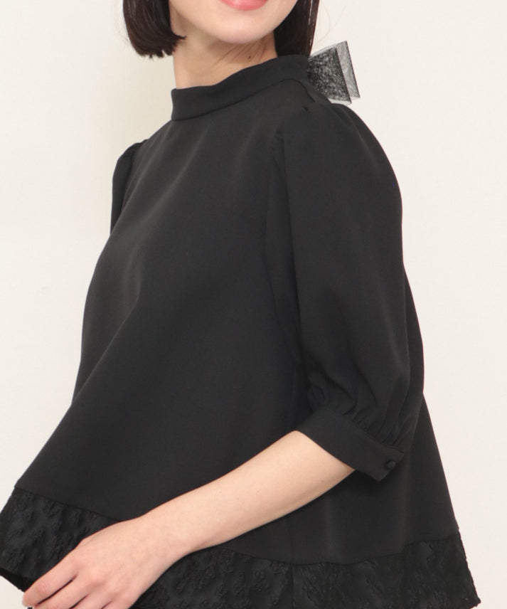 ribbon blouse