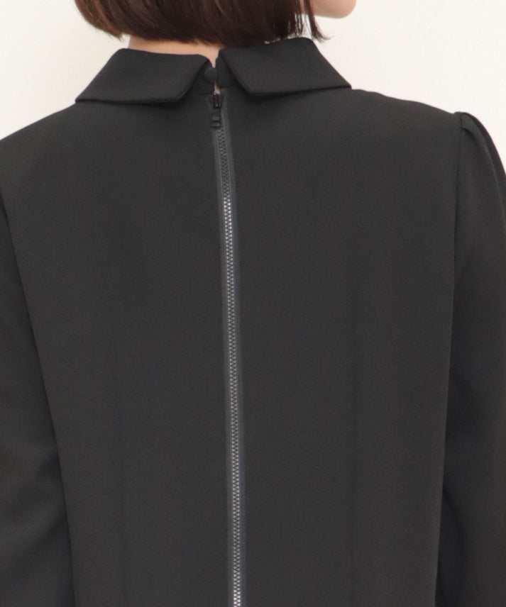 hem switching frills onepiece