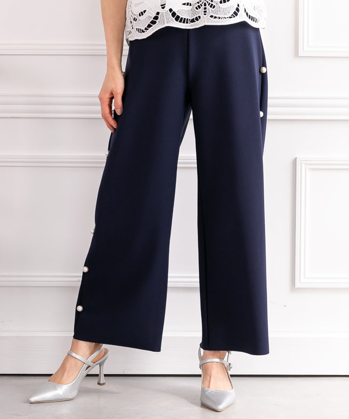 side pearl pants