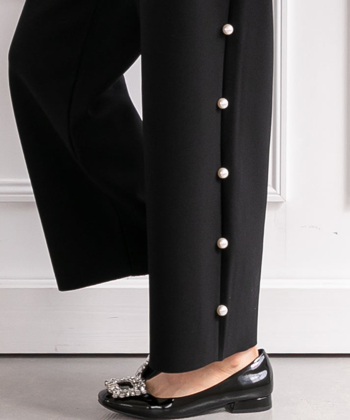 side pearl pants