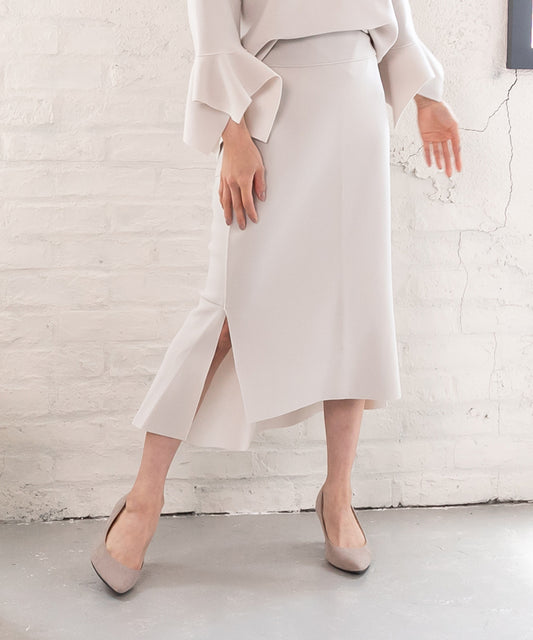 stretch slit skirt