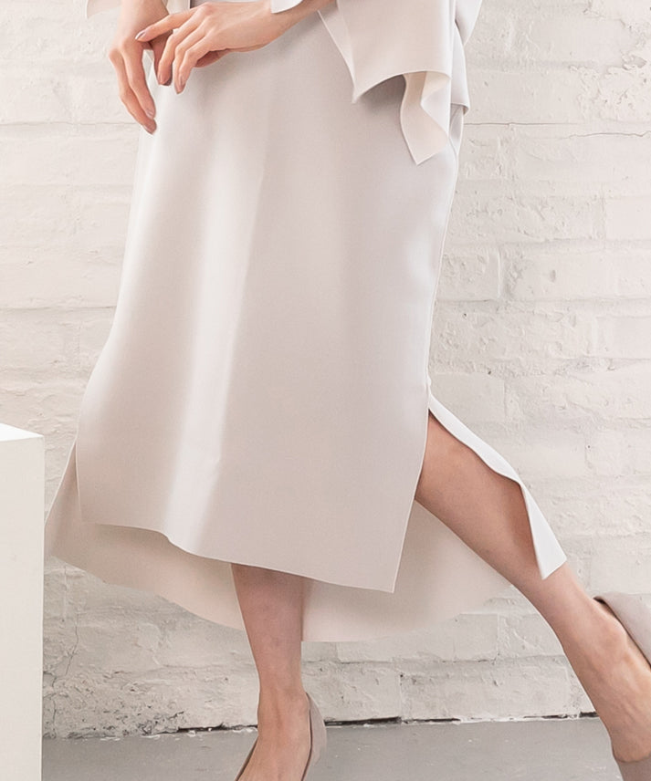 stretch slit skirt