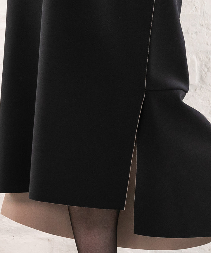 stretch slit skirt