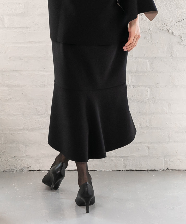 stretch slit skirt