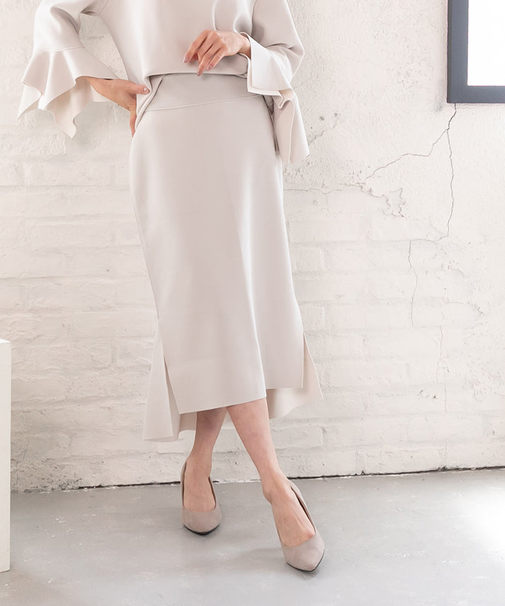 stretch slit skirt