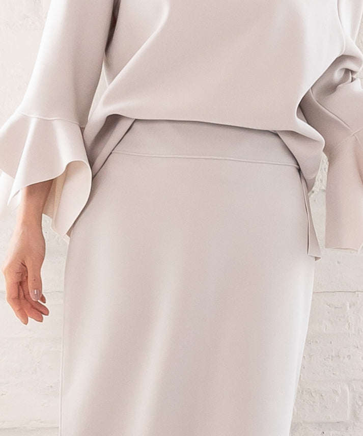 stretch slit skirt