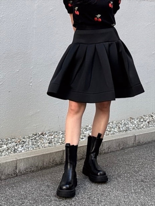bonding flare mini skirt