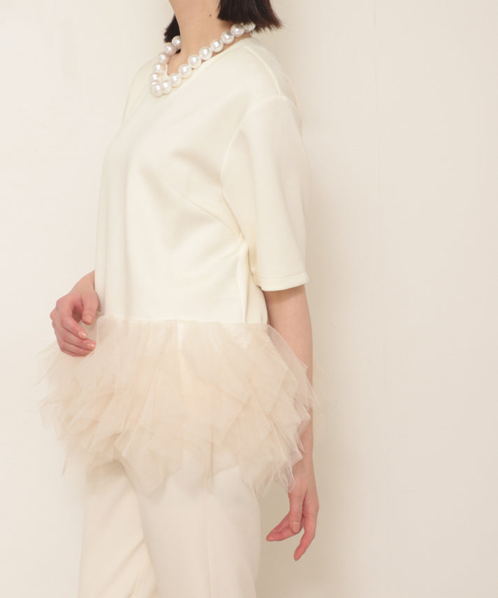 hem tulle cut and sew