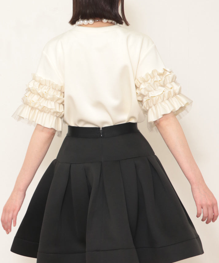 sleeve tulle cut and sew