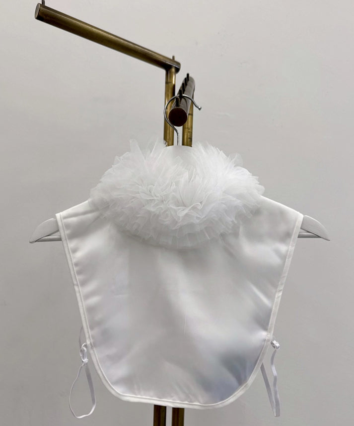 tulle volume false collar