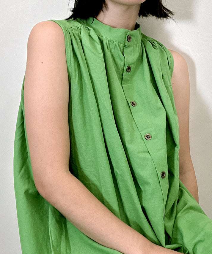 colorful color sleeveless onepiece