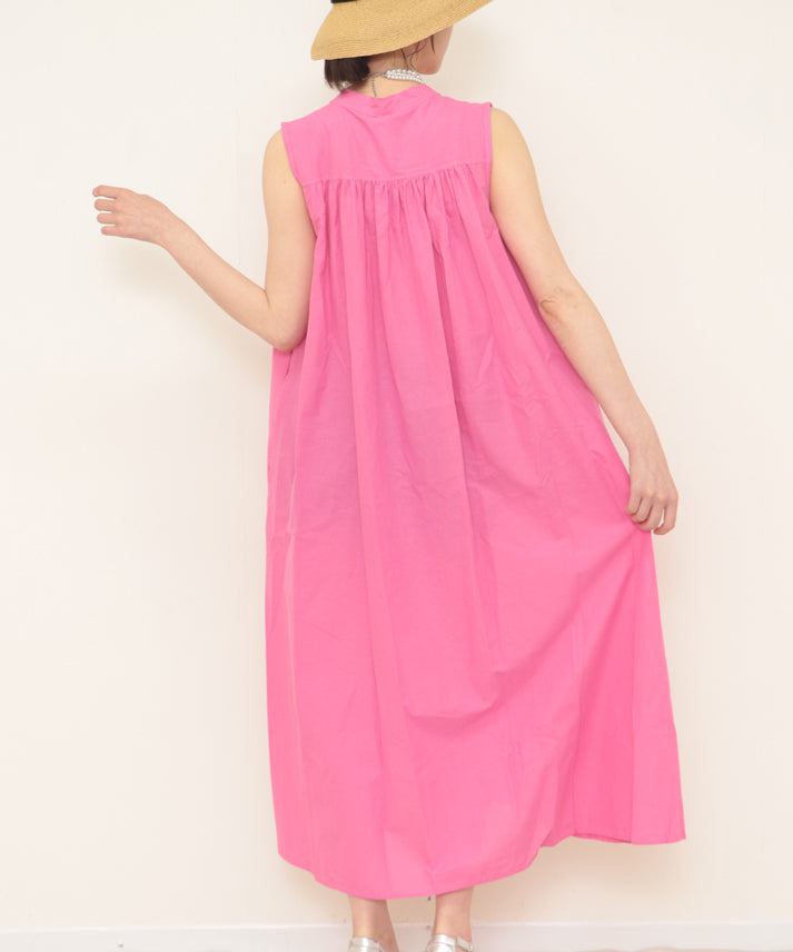 colorful color sleeveless onepiece