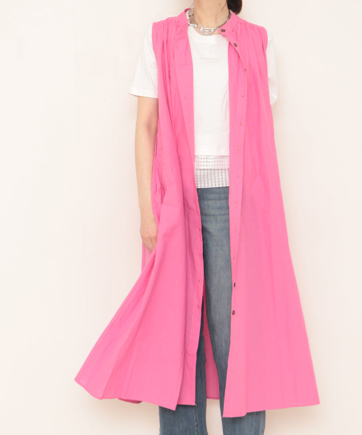 colorful color sleeveless onepiece
