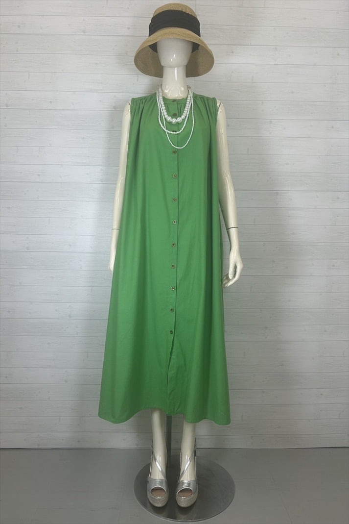 colorful color sleeveless onepiece