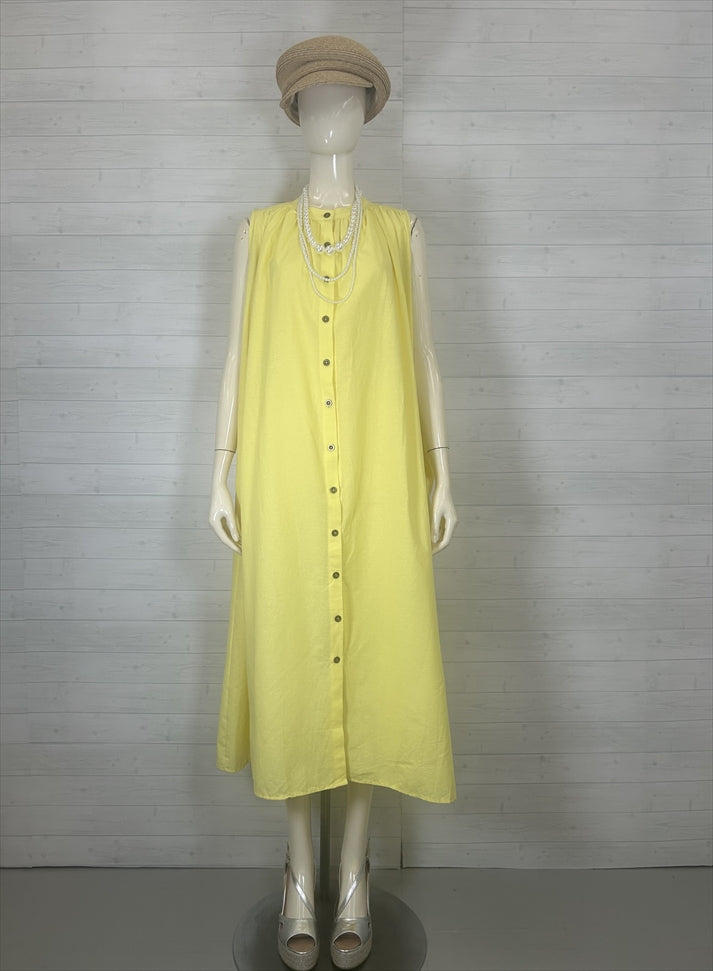 colorful color sleeveless onepiece
