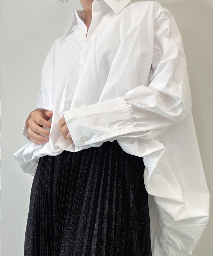 balloon skipper blouse