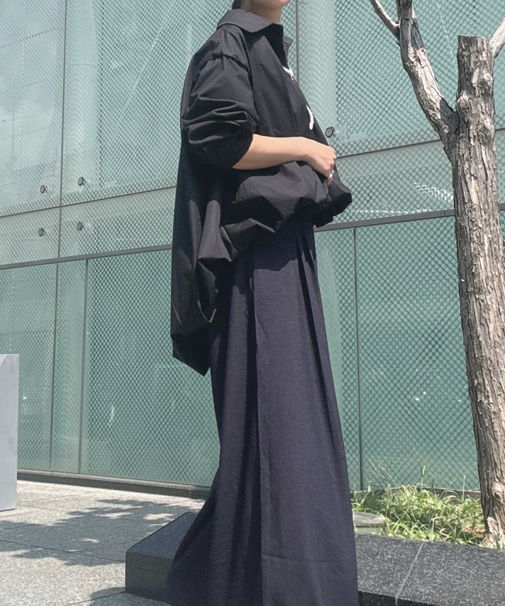 balloon skipper blouse