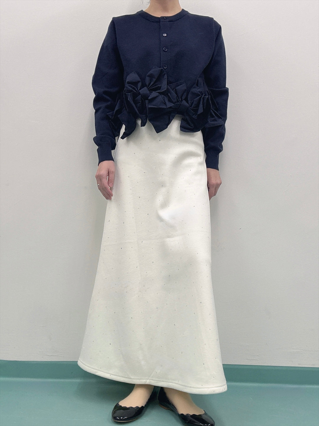 skirt with rhinestones