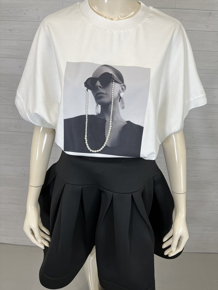 pearl-sunglasses-print-T-shirt