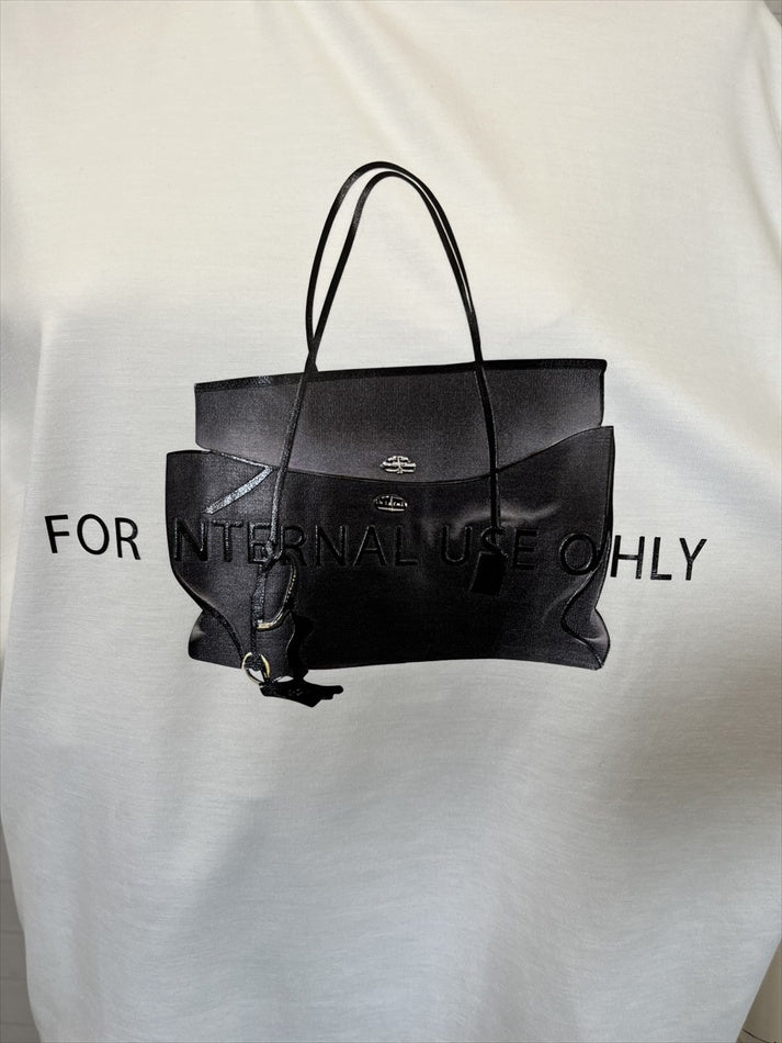bag print T shirt