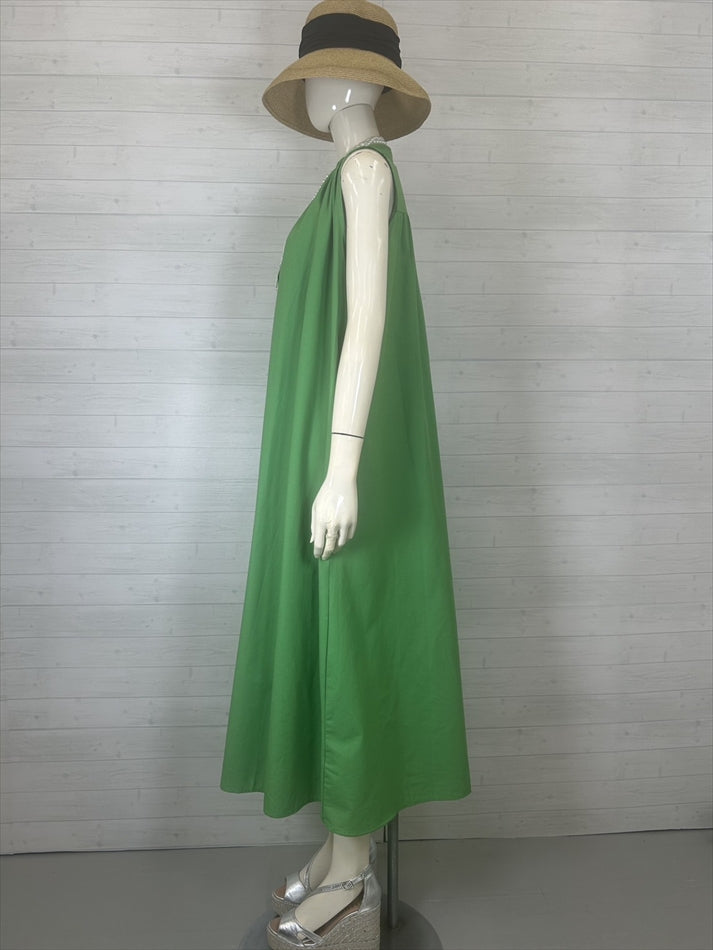 colorful color sleeveless onepiece