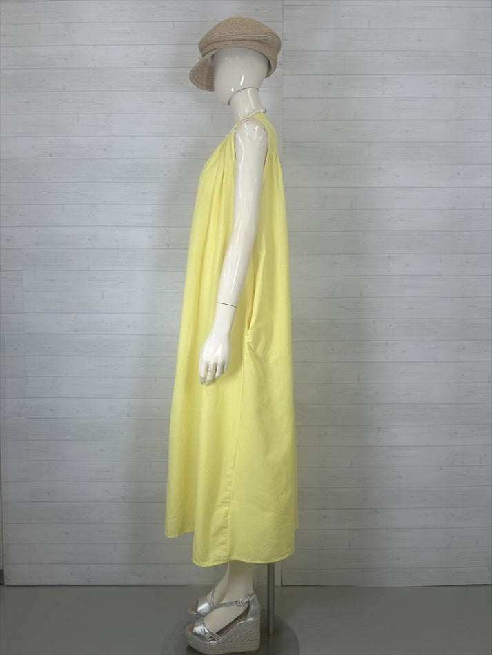 colorful color sleeveless onepiece