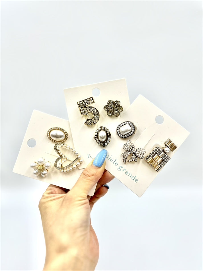 brooch 3 piece set (NO.5)