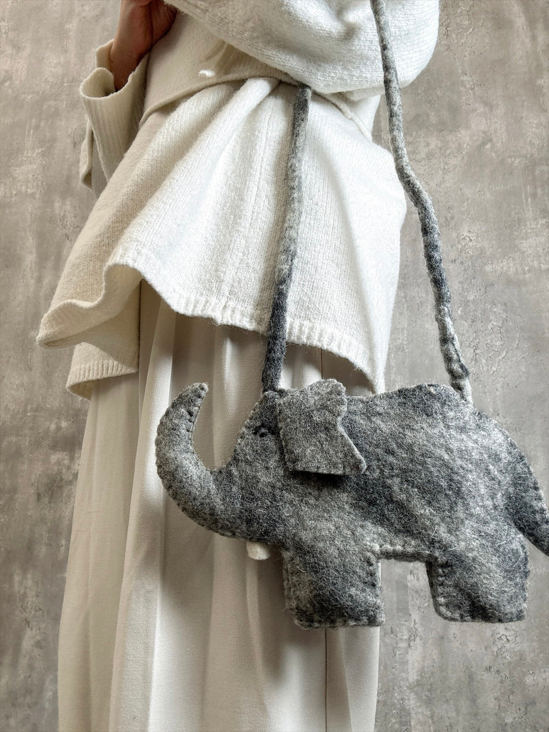 elephant strap bag