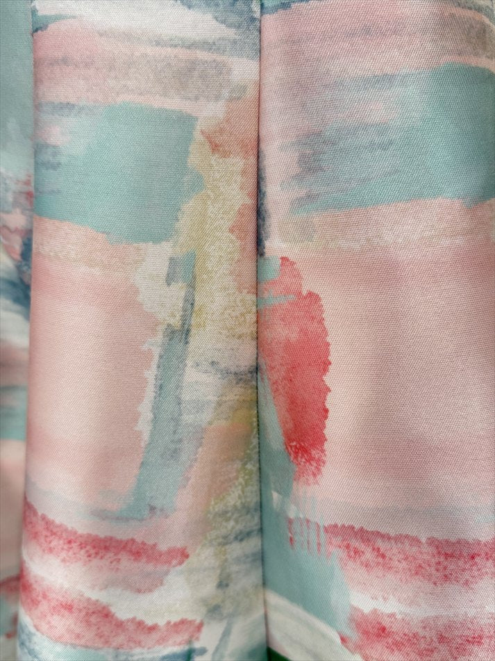watercolor painting skirt